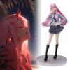 In Darling The Franxx Zero Two Figurine Anime Model Uniform Jk Statue Gift Toy