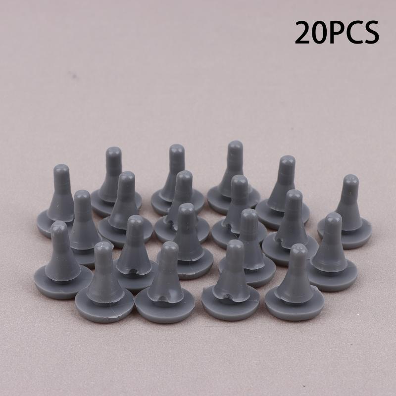 [HGS] Aufzugsvorraumtür Kollisionsschutznägel Bohnen/Kollisionsschutz-Gummipuffer/Stoßdämpfungsbohnen/Öffnung 5-6mm Dicke 2MM
