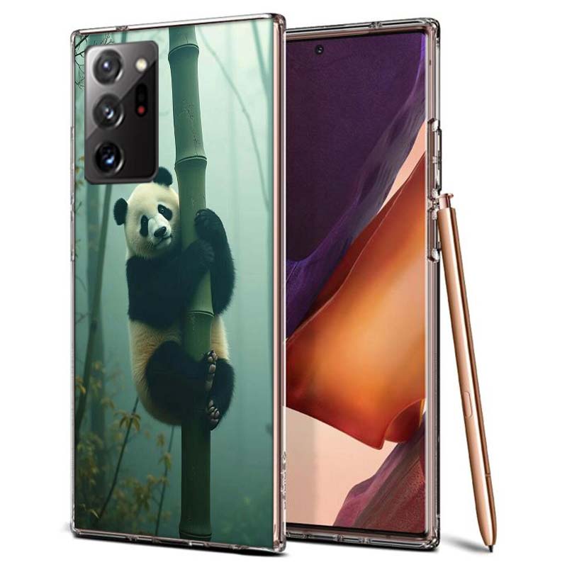 

Panda Baby, Giant Panda Family Phone Case for Samsung A55 A35 A25 A15 A07 A05S A16 A17 A26 A36 A37 A56 A57 Galaxy Note 20 10 A50 Samsung A50