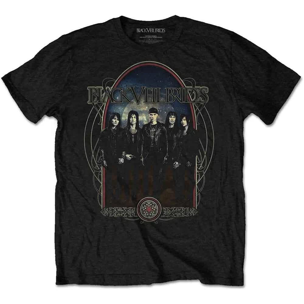 Black Veil Brides Ornaments T-Shirt Black New S