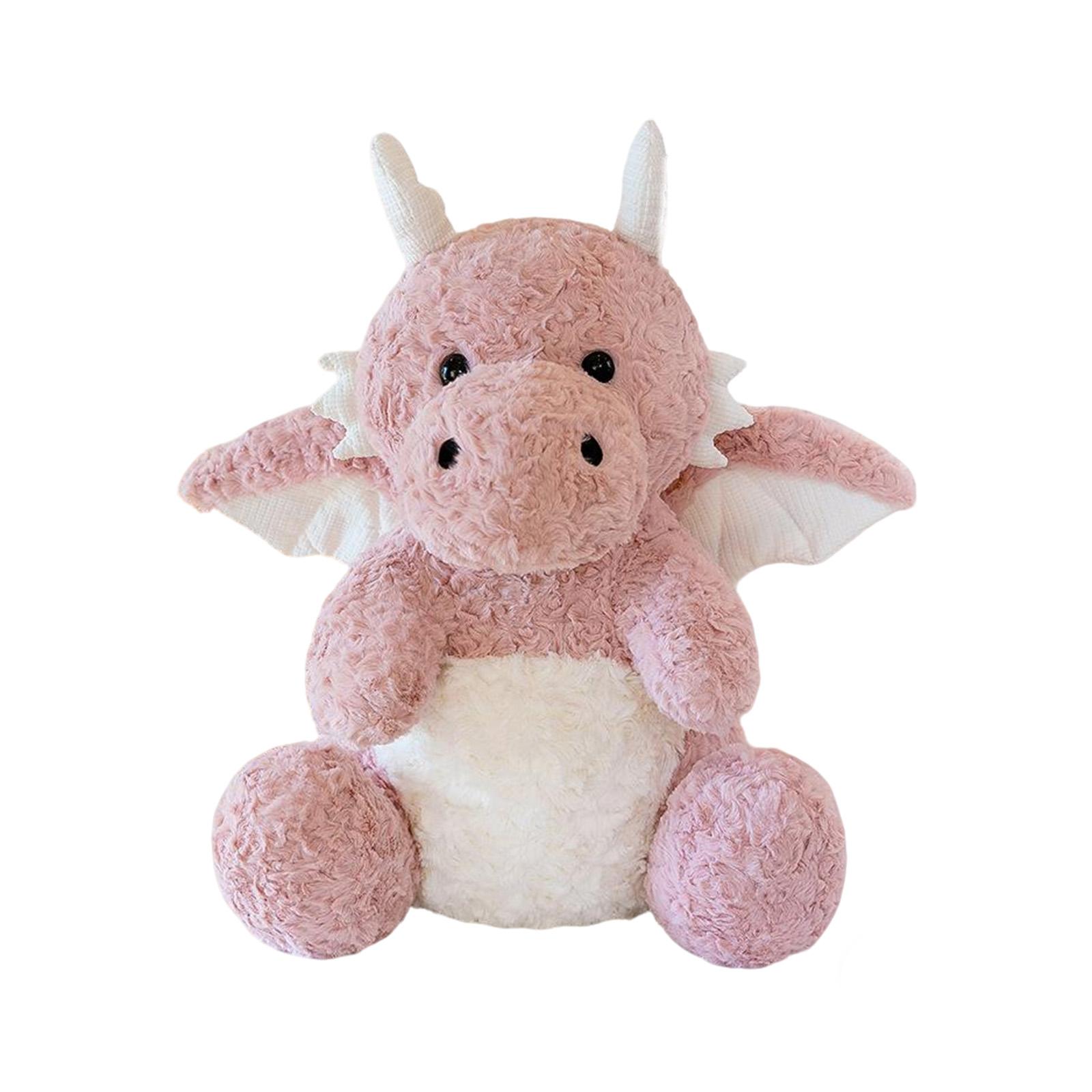 

Рождественский подарок Милая плюшевая игрушка Дракон Кукла динозавр Детская подушка для сна Плюшевая игрушка One Size розовый