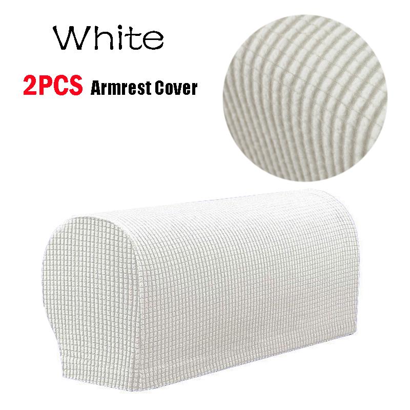 Armrest Covers Stretchy Piece Set Chair or Sofa Arm Protectors Stretch