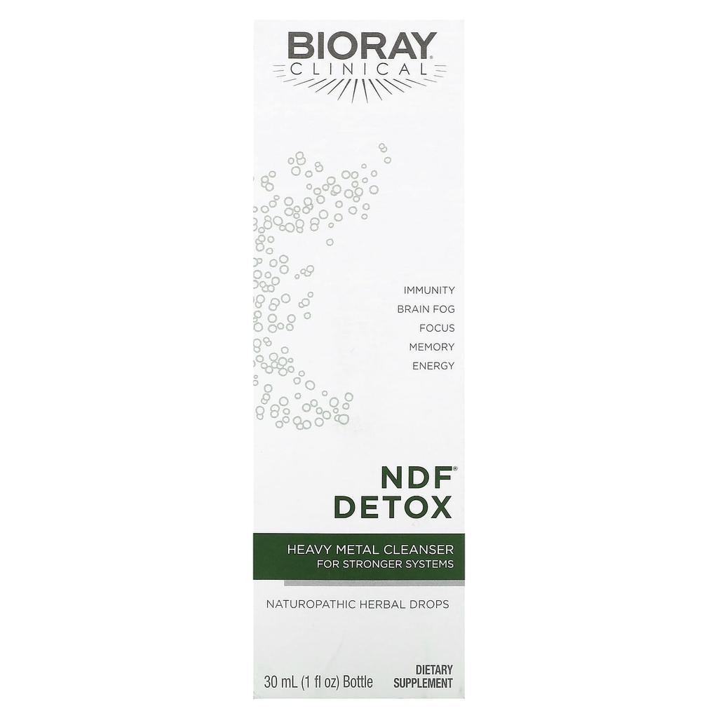 Ndf Detox, Čistič těžkých kovů pro zdravé tělo, 30 ml(1 fl oz)
