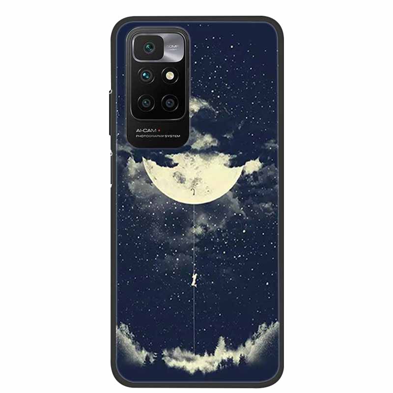Für Xiaomi Redmi 10 Hülle Stoßfest Weiches Silikon TPU Rückabdeckung Für Xiaomi Redmi10 Handyhüllen Redmi 10 Prime 2022 Süße Cartoon