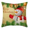 Weihnachts-Überwurf-Kissenbezug Heimdeko Weihnachtsgeschenk Kissen Sofakissenbezug Kissenbezug