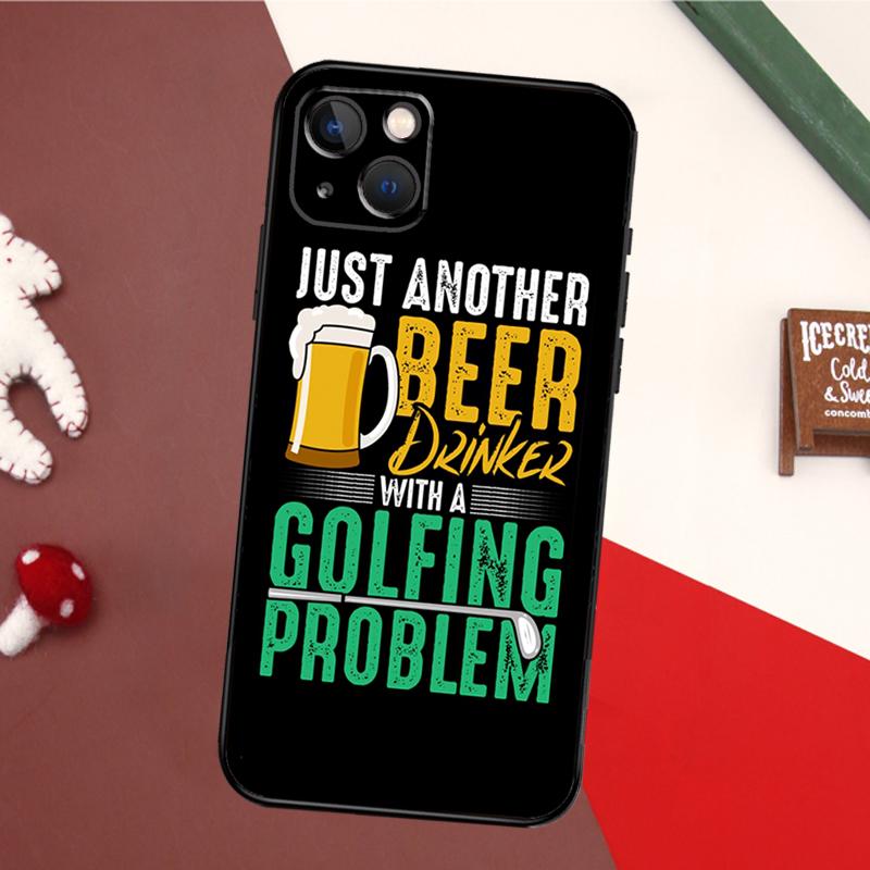 Love Golf Case For iPhone 16 Pro Max 14 13 12 11 15 17 Pro Max mini 15 16 Plus 16e 17 Air Back Cover