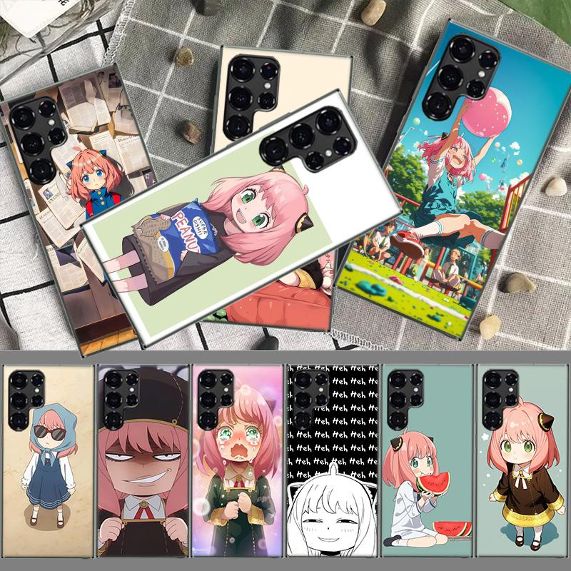 Anya Forger Mind Reading Cases Phone Case for Samsung Galaxy S26 Ultra S25 Edge S24 S23 FE S21 Plus S20 S22 S10 Cover TPU Capa S