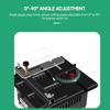 100W Desktop Saw Set Multi Functional Table Saw Mini Desktop Saw Cutter Electric Cutting Machine 16mm Cutting Depth Table Saw