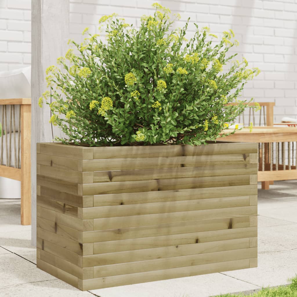 Plant Pot 70x40x45.5 Cm Pressure Treated Pine Wood