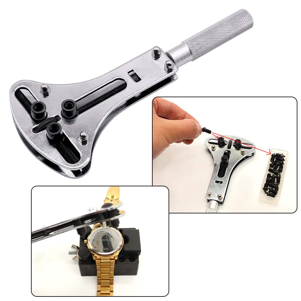 Smilerain Watch Repair Maintenance Tool for Includes Japanese Manual Tool, Watches,