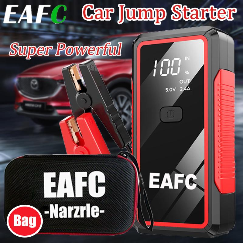 

Portable Car Jump Starter Power Bank Emergency Booster Charger Starting Device for 12V Engine Smart Clip Emergency Kit for Camping and Road Trips