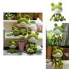 Adorable Coussin Peluche Grenouille Jouet en Peluche Doux Poupée Cadeau Décoration de Maison