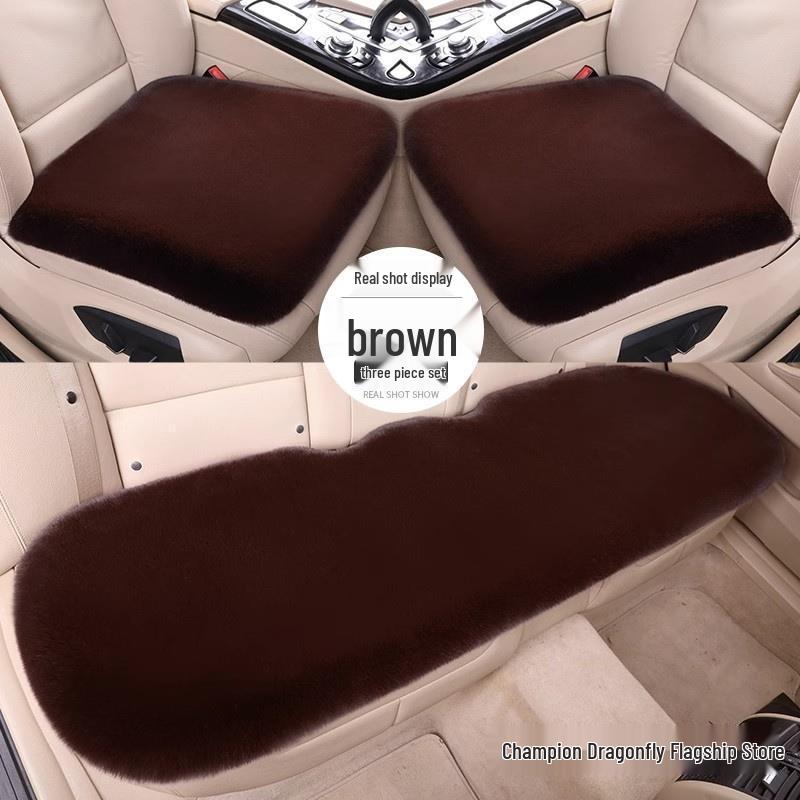 Volkswagen Jetta, Bora, Lavida, Sagitar, Santana, Passat Plush Winter Car Seat Cushion