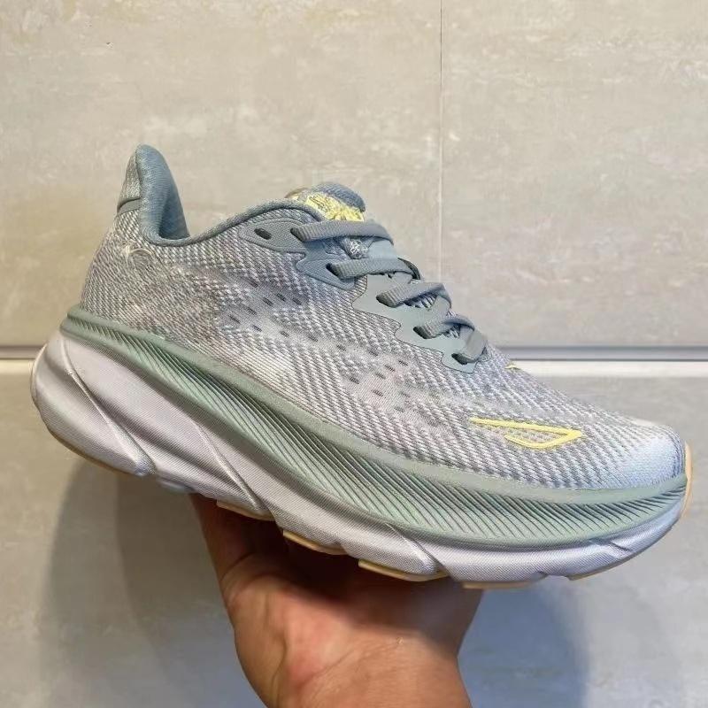 Marathon Running Shoes with Cushioning Breathable Mesh Racing Sneakers for Outdoor Sports