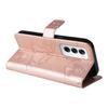 For Oppo Reno12 5G (Global) Wallet Case Floral Butterfly Imprinted Leather Phone Cover Stand