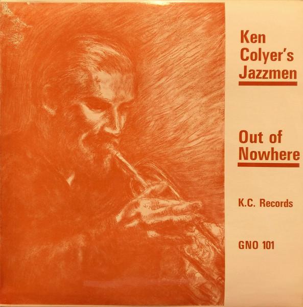 

LP Record KEN COLYER S JAZZMEN - Out Of Nowhere GNO101 K.C. Records 1965 UK Jazz Used