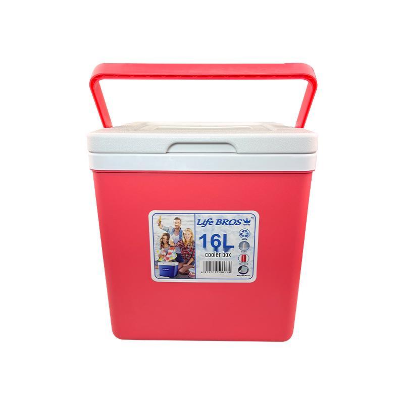 

LifeBros Portable Cooler Box for Outdoor Camping & Car – Ideal for Food & Beverage Storage. 1L (without ice pack) червоний