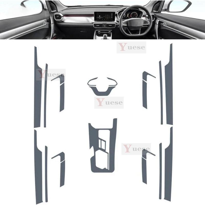 For Geely Coolray Eseape SX11 - Car Interior Center Console Transparent TPU Protective Film Anti-scratch Sticker