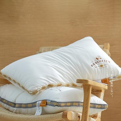 Núcleo de almohada de algodón sin tinte, almohada de terciopelo de plumas de algodón crudo, almohada individual para el hogar, almohada mediana, núcleo de almohada, almohada alta, almohada para el cuello para adultos
