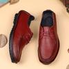 Hochwertige Herren-Lederschuhe für Geschäftskleidung, Herrenschuhe zum Schnüren, vielseitige Freizeitschuhe