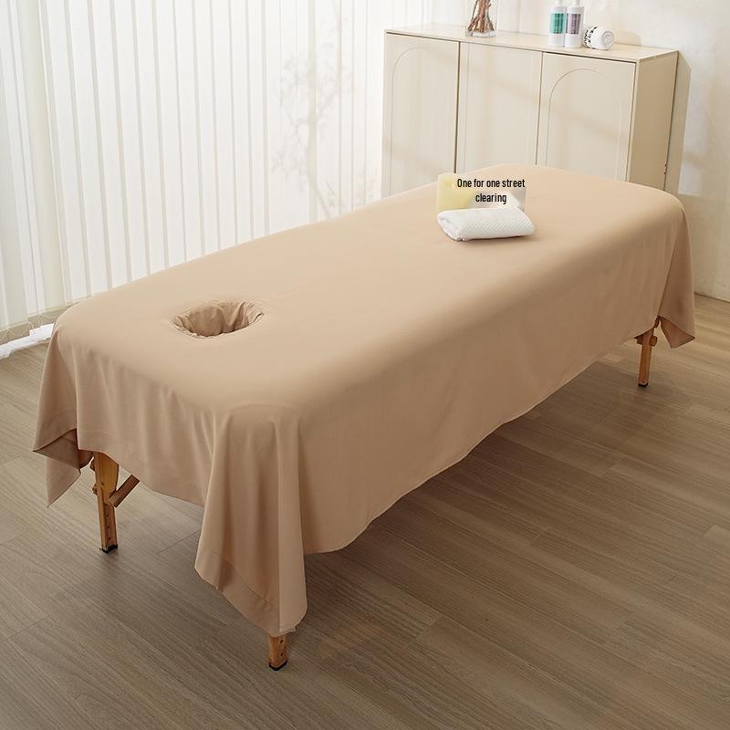 Monet Cotton Massage Therapy Bed Sheets with Hole - Large, Soft & Skin-Friendly for Beauty Salons