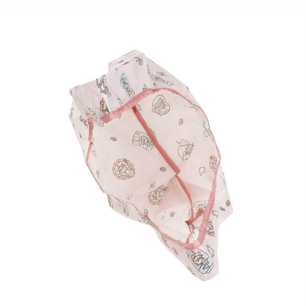 Disney Marie Eco Bag Foldable Tote Pouch Kawaii Japan Pink