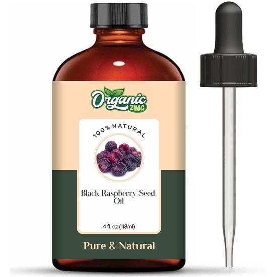 

Органический Цинк Семена Черной Малины (Малина западная) Масло | Чистое и натуральное базовое масло для ухода за кожей и волосами - 118 мл/3,99 жидких унций