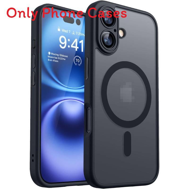 Magnetic Slim Protective Case With Sandblasted Matte Finish For Anti Fingerprint And Shock Absorption