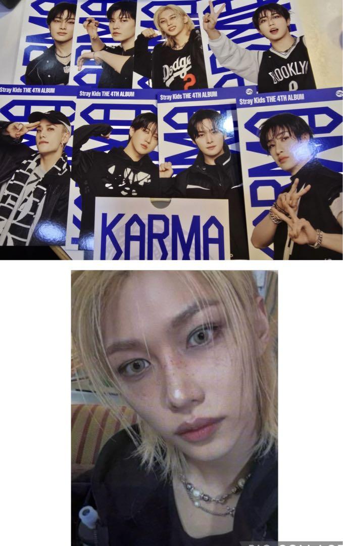

[Б/У] Stray Kids Karma Феликс Компактная версия Торговая карточка