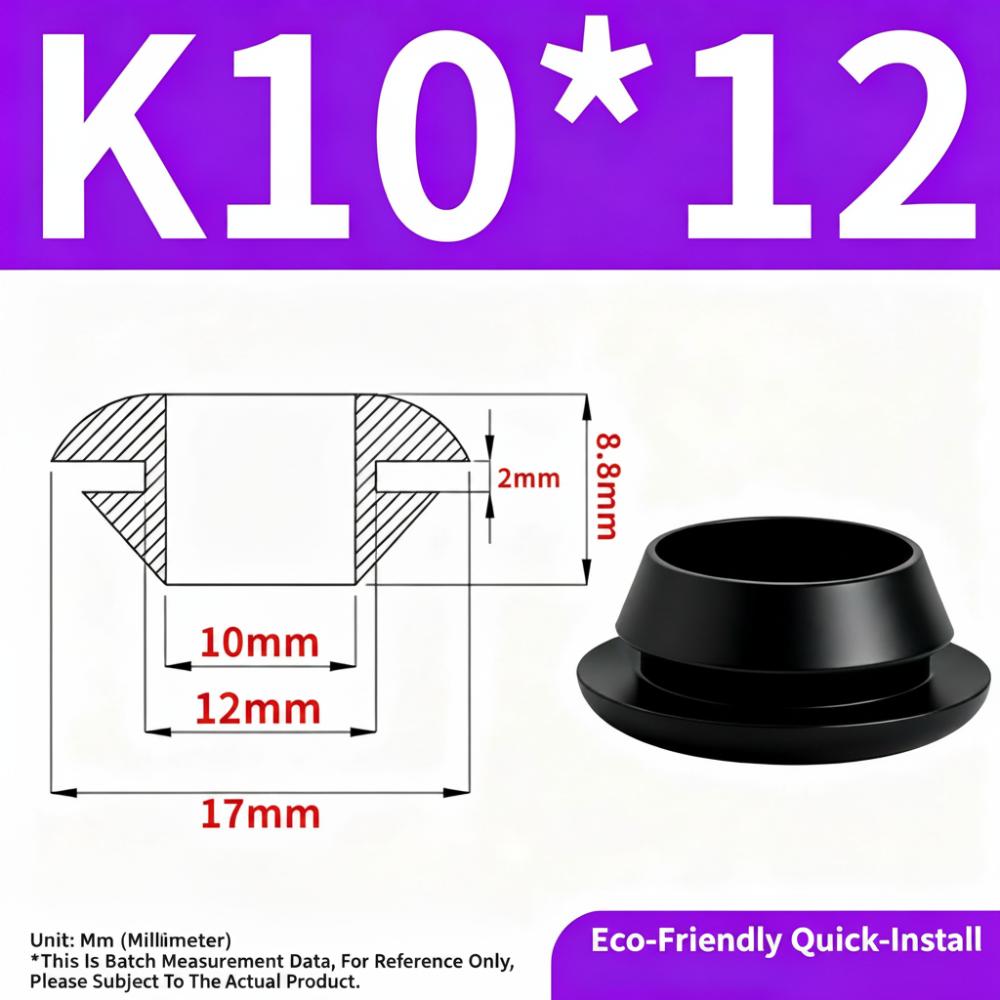 10PCS Flame Retardant Sealing Cap Seal Ring Electric Box Gasket Cable Hole Cover  Electric Box