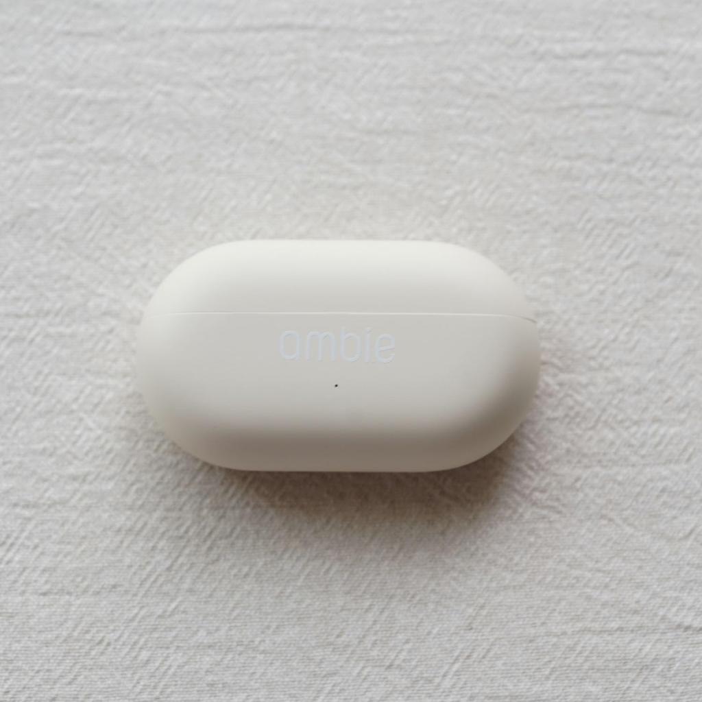 Ambie Sound Earcuffs Starter Set Earphone X AM-TW02 (FLAMINGO Beige)