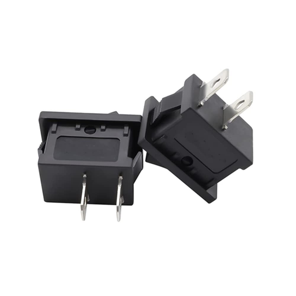 10Pcs DC AC Rocker Switch, SPST Minion/Off Toggle Switch 2