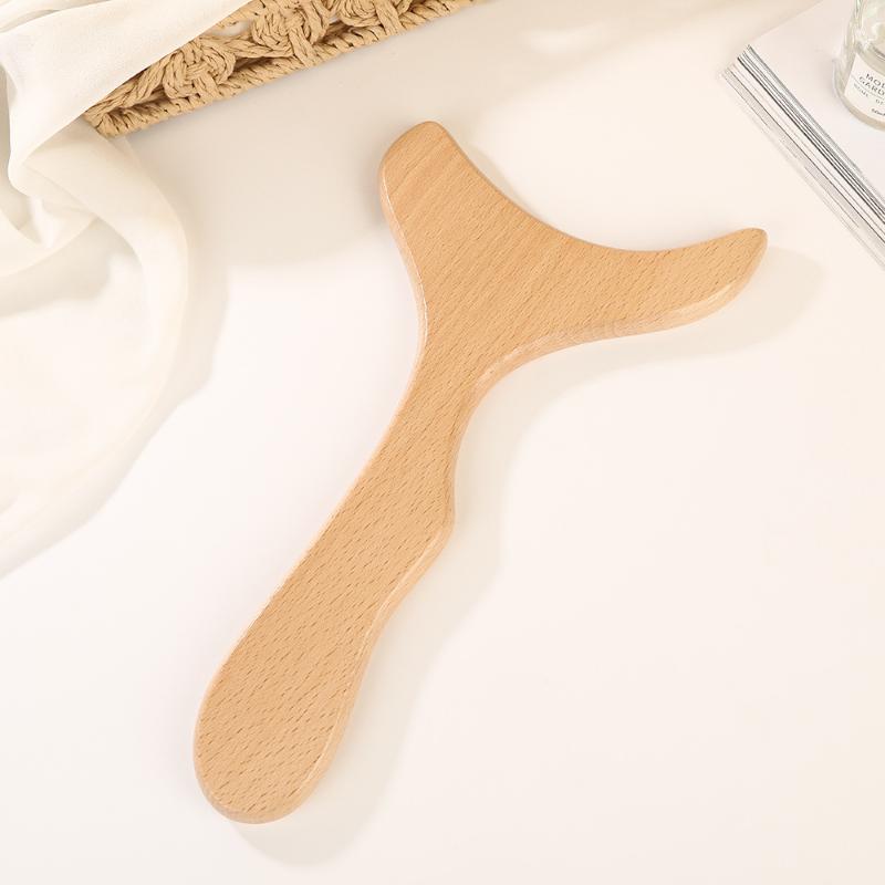 Wood Craft Massage Tools 3 Piece Wooden Gua Sha for Lymphatic Drainage Effective Deep Tissue Body Massage