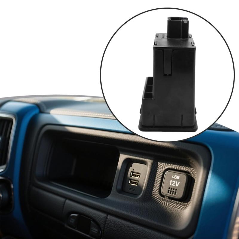 Double USB 3.0 Charging Port 13525889 13525891 13536385 For SUVs 1500 2500 3500 Series Pickup Truck Interior Enhancement