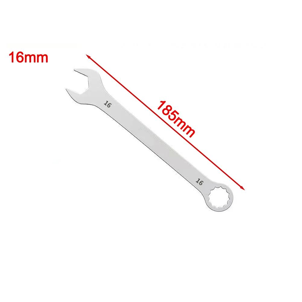 Rust-proof Wrench For Home Tool Dual-purpose Tool Open-end Wrench Easy To Carry Reduces User Fatigue Slim Profile