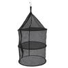 Drying Rack 3 Layers Folding Fish Mesh Foldable Hanging Drying Fish Net for Fish Fruit Vegetables with Zipper Opening