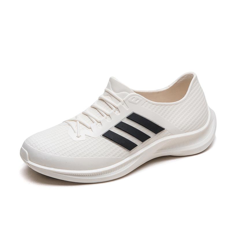 Couple low-top rain shoes men's outdoor waterproof shoes non-slip fashion women's rain boots kitchen work rubber shoes fishing