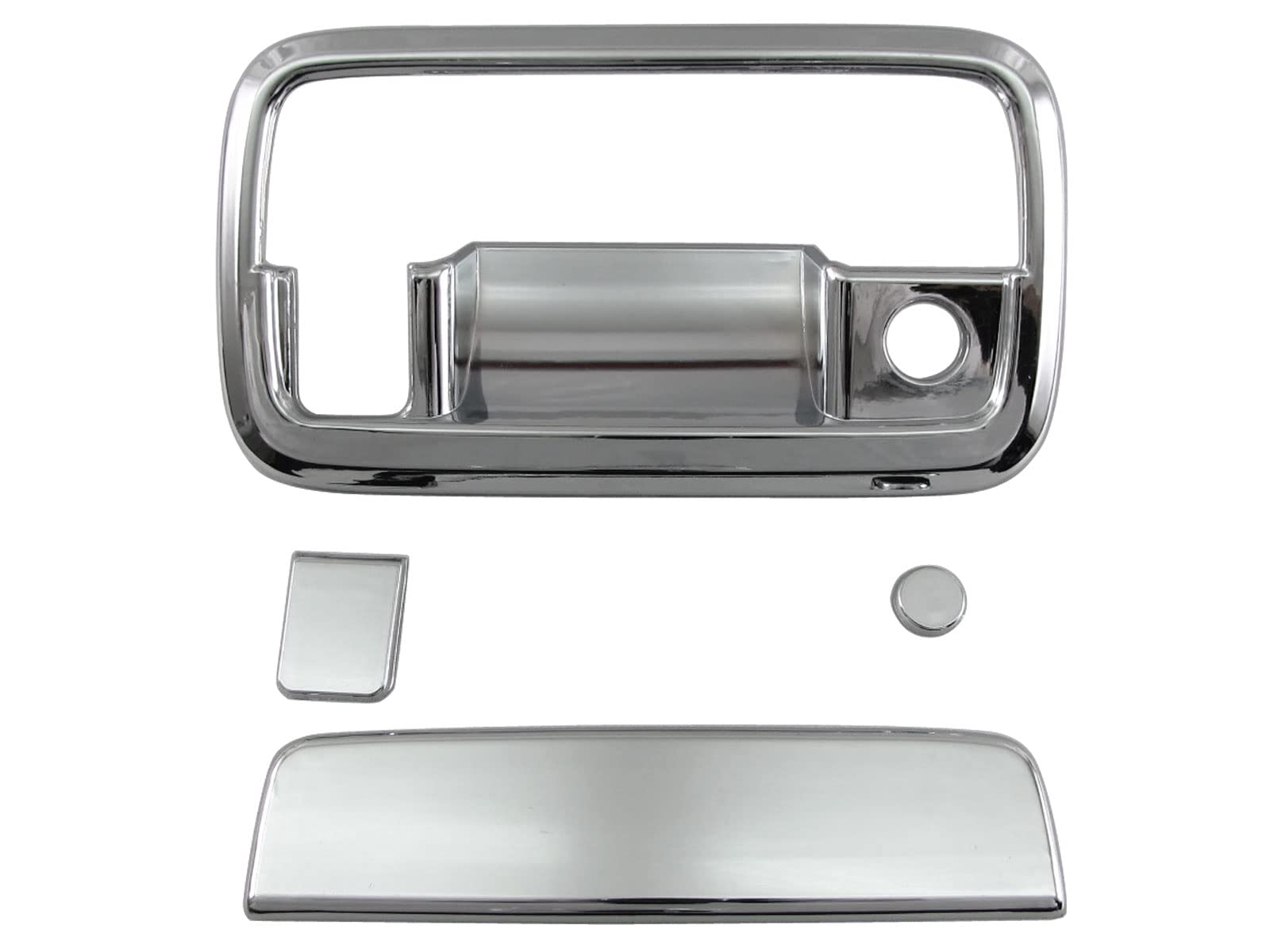 

BRIGHTZ Chrome Rear Hatch Knob Plate Set for Toyota Hijet Cargo Compatible with and 710 Hijet Cargo S700V/S710V [REA-DHC-035] 700V, 710V, 700,