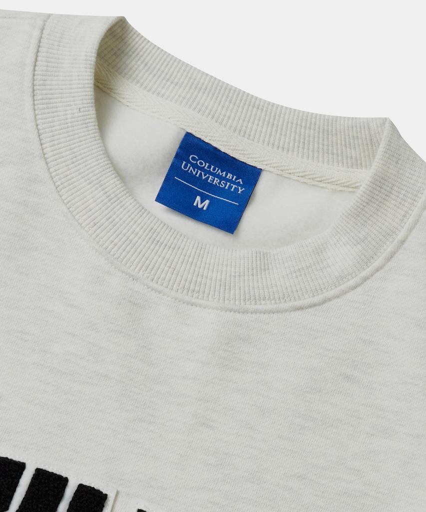 COLUMBIA UNIVERSITY Big Boucle H/Fleece Sweatshirts Oatmeal