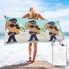 Sheriff Labrador Beach Towel Soft Microfiber Quick Dry Absorbent Quick Towels For Swimming