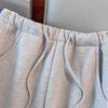 Extra Large Plus Size Women's High Waist Winter Casual Pants with Velvet, Loose Fit, 5137