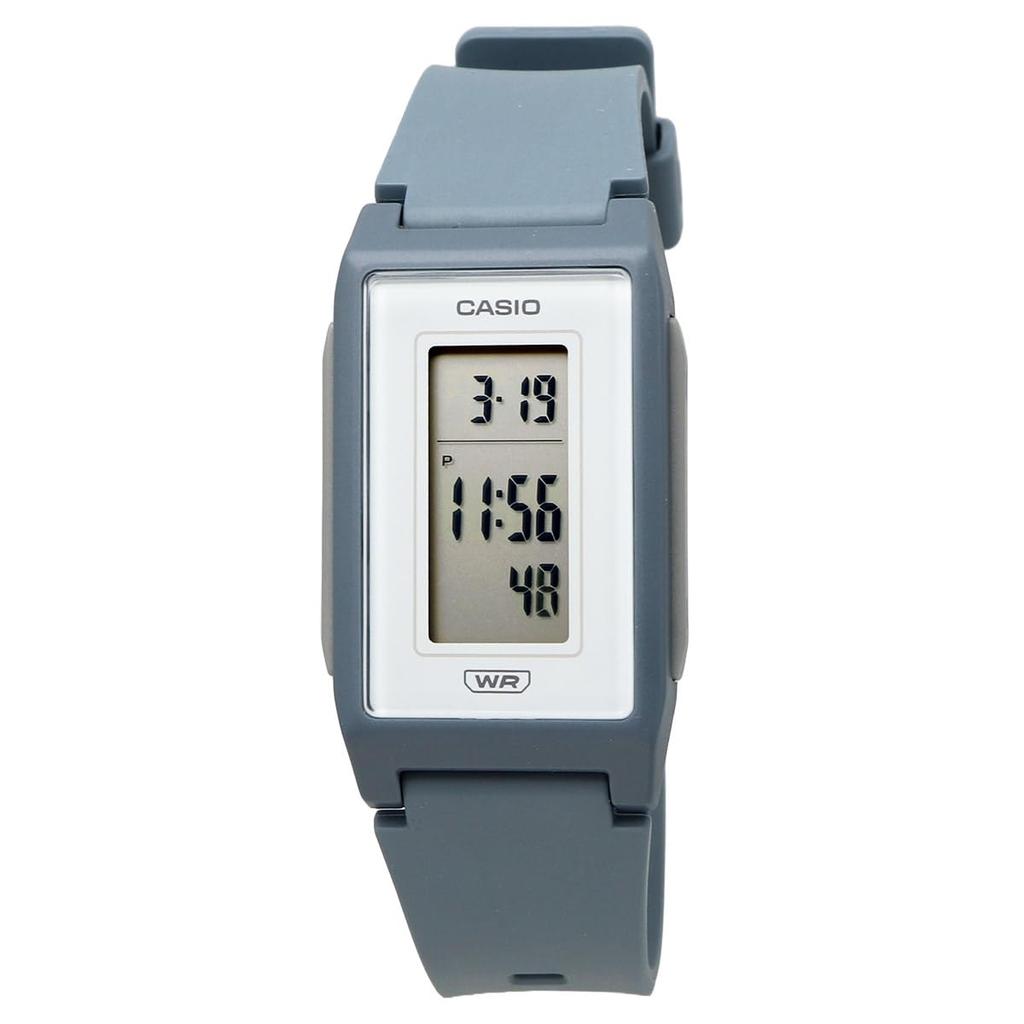 Casio LF-10WH-2 Pop Digital Watch, Made with Biomass Plastic, Women's, Matte Grayish Blue, Overseas Model [Parallel Import]