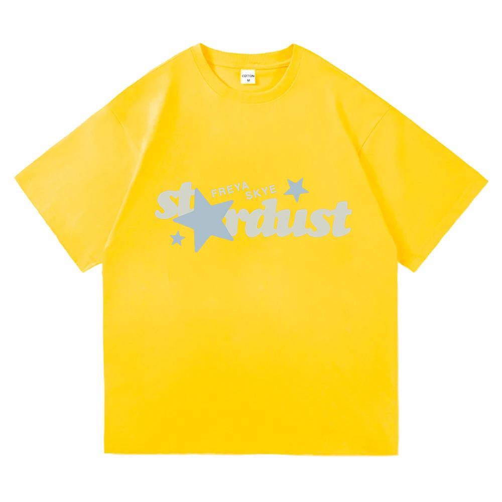 

Freya Skye Stardust T-shirts Freya Skye Merch Tee Unisex Women New Pure Cotton Top Fashion Casual Comfortable Short Sleeve Clothing 2XL