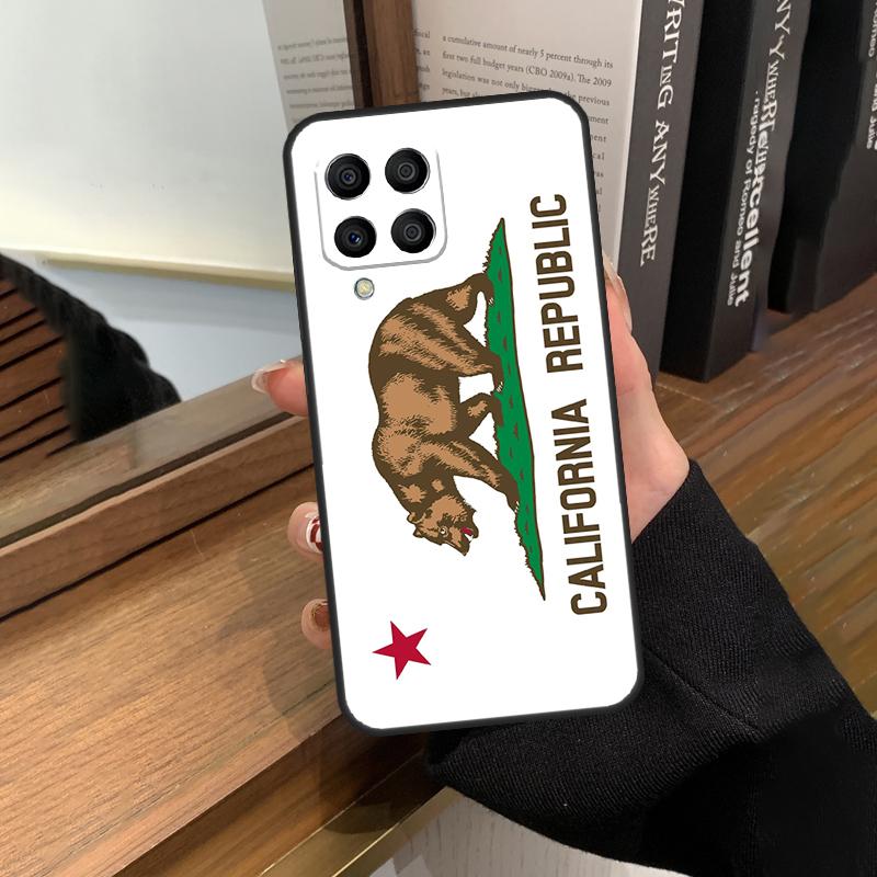 California Flag Case For Samsung Galaxy M56 M16 M36 M33 M53 M13 M12 M32 M52 M20 M15 M55 M31 M14 M35 M34 M54