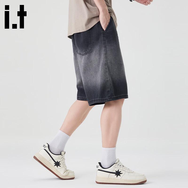 :CHOCOOLATE Men s Gradient Tencel Blend Denim Shorts 2XL