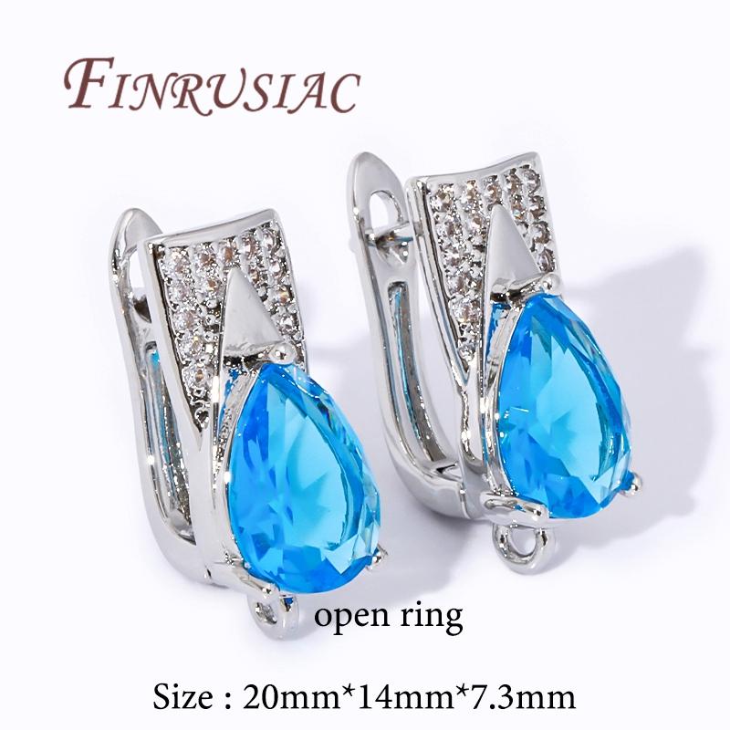 Multi Styles 18K Gold Plated Earwires Fasteners Earring Hooks Clasps Accessories For DIY Women's Anti-Allergy Earrings Making