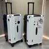 Antibacterial Extra Large Capacity 5-Wheel Trolley with Combination Lock for Check-in and Carry-on