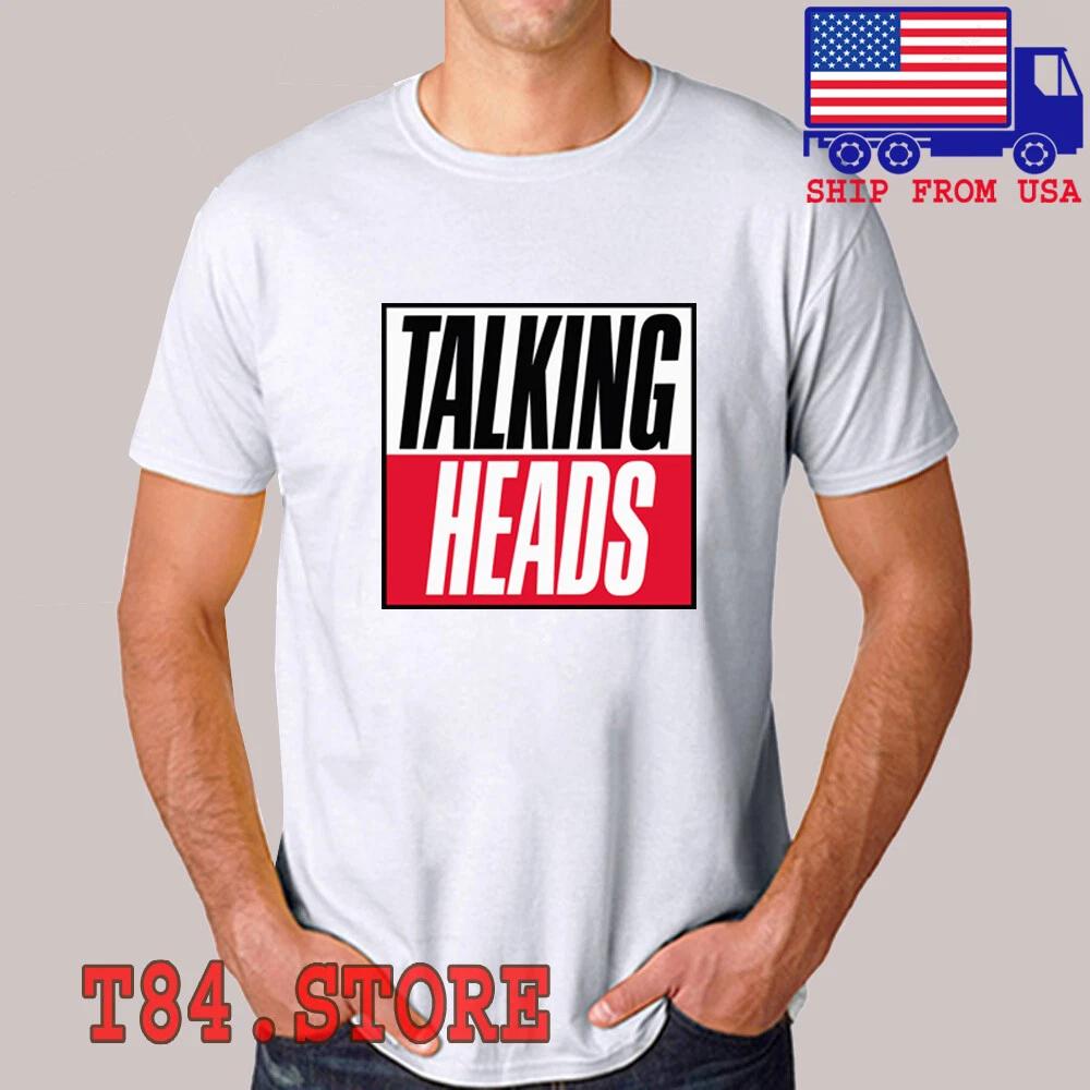 TALKING HEADS Men s WhiteSize S to 5XL S