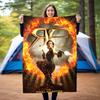 The Sci-fi Game Resident Evil Features the Umbrella Corporation Blanket a Soft Home Furnishing Nap Decoration a Warm Sherpa Blanket for All Seasons U1