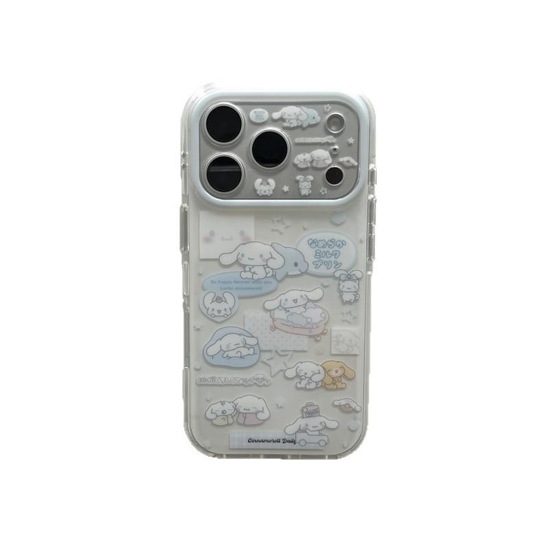 

Bathing Dog iPhone 15/16/17 Promax Double Layer Case iPhone 17 Pro